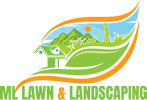 ML Lawn and Landscaping Logo